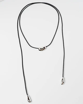 Silver Stone Necklace