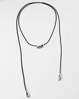 Silver Stone Necklace