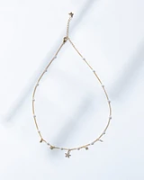 16K Plated Cute Spring Necklace