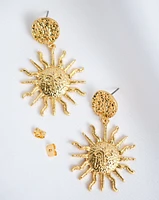 16K Plated Solare Earrings