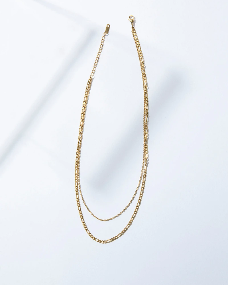 18K Plated Vivian Necklace
