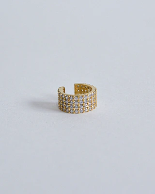 16K Plated Tesoro Earcuff