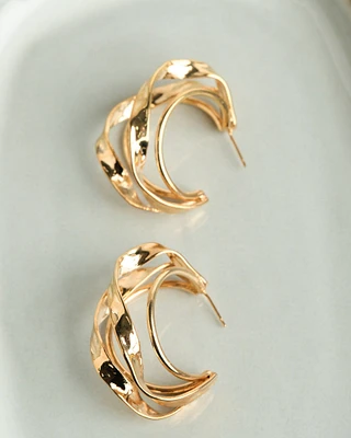 16K Plated Cabrera Earrings