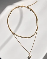 16K Plated Aymar Necklace