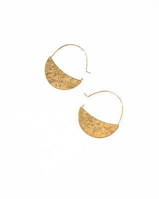 16K Plated Phase Earrings