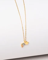 18K Plated Shooting Star Necklace