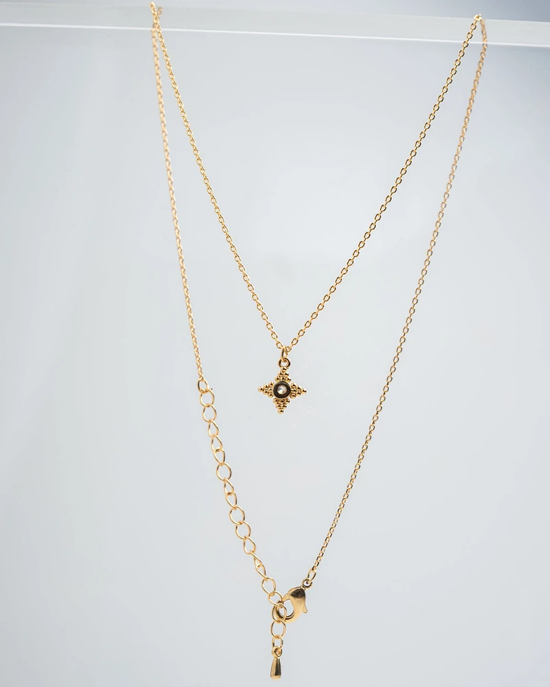 16K Plated Sara Necklace