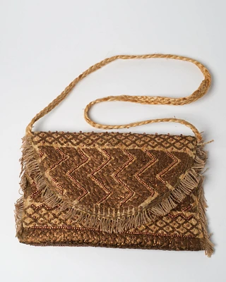 Jute Party Envelope Purse