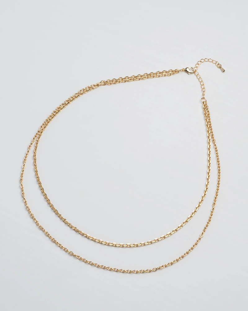 16K Plated Joan Necklace