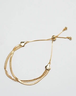 16K Plated Adelle Bracelet