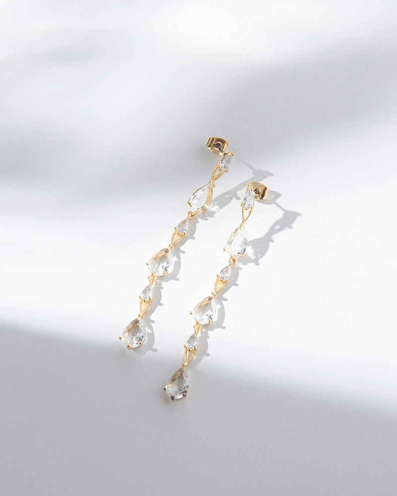 16K Plated Destello Earrings