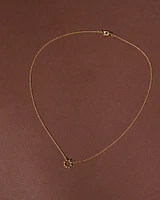 18K Plated Bright Sun Necklace