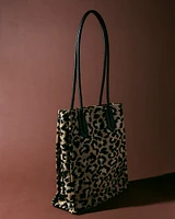 Leopard Stiff Purse