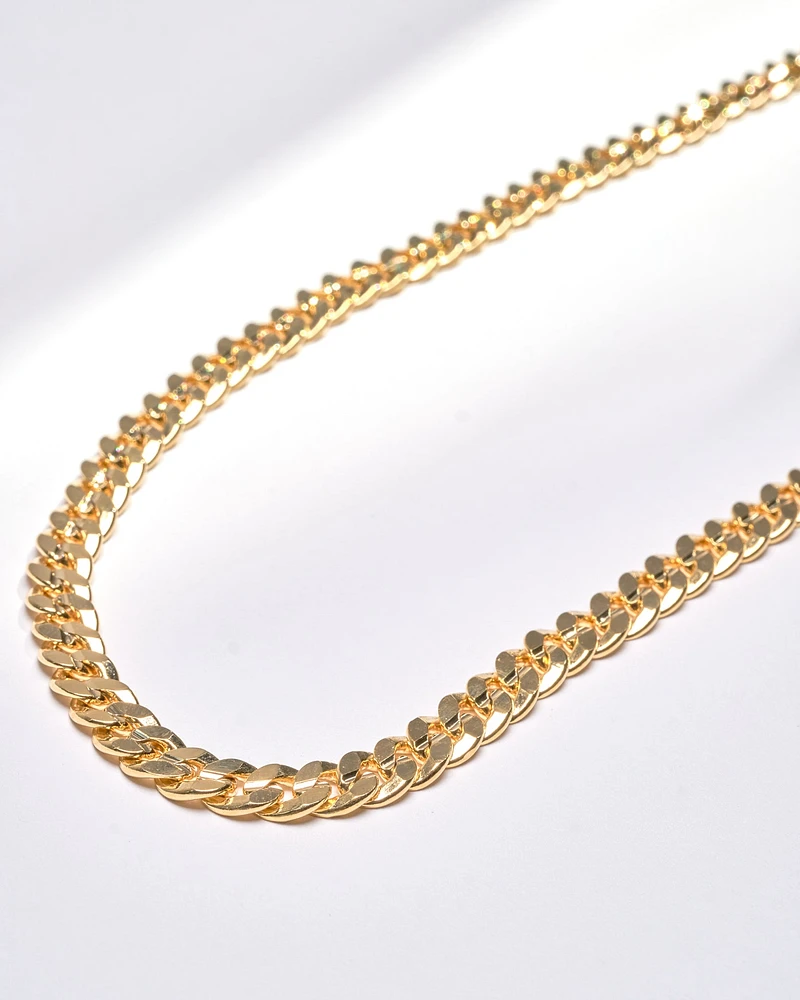 16K Plated Chilly Chain Necklace