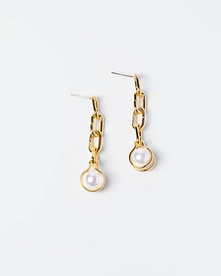 18K Plated Myrna Earrings