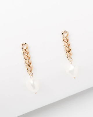 16K Plated Minute Pearl Earring