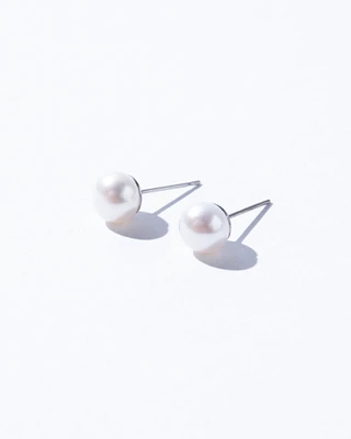 Pearly Stud Earrings