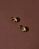 18K Plated Small Drop Earrings