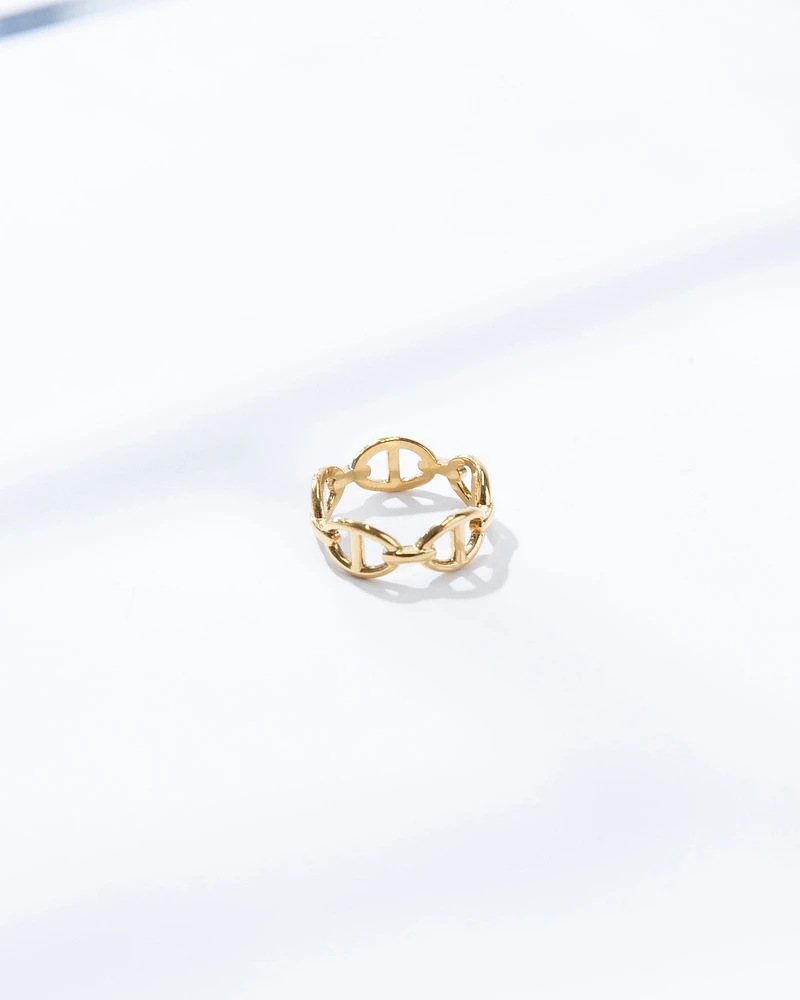 18K Plated Vista Ring