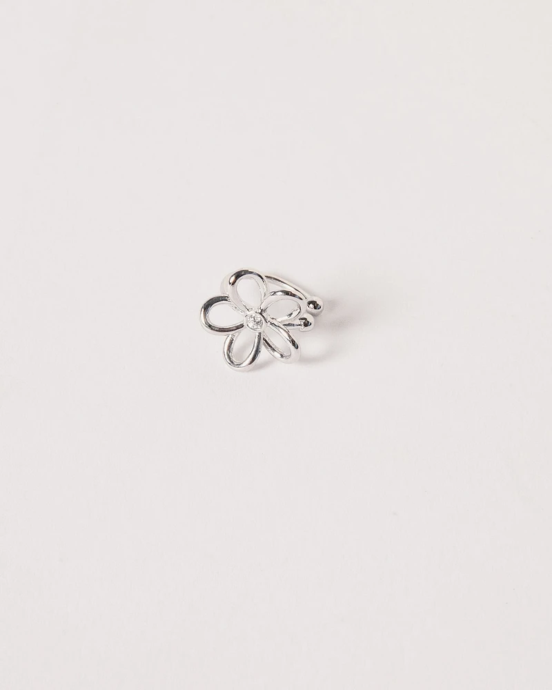 Cute Flower Ear Cuff