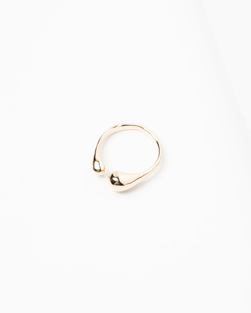 16K Plated Struck Ring