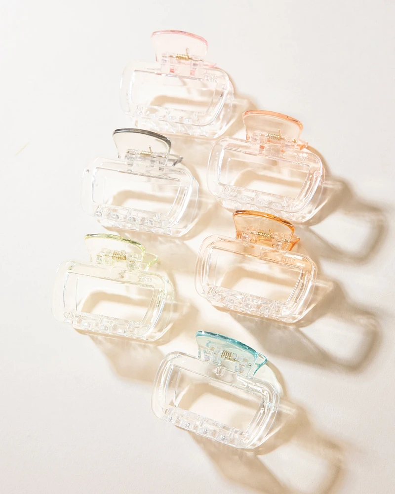 Clear Hair Clamp