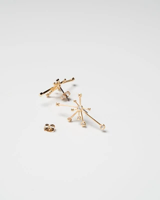 18K Plated Rayito Earrings