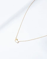 18K Plated Cloudy Sky Necklace