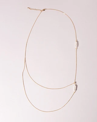 16K Plated Yordin Necklace