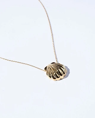 18K Plated Shelly Necklace