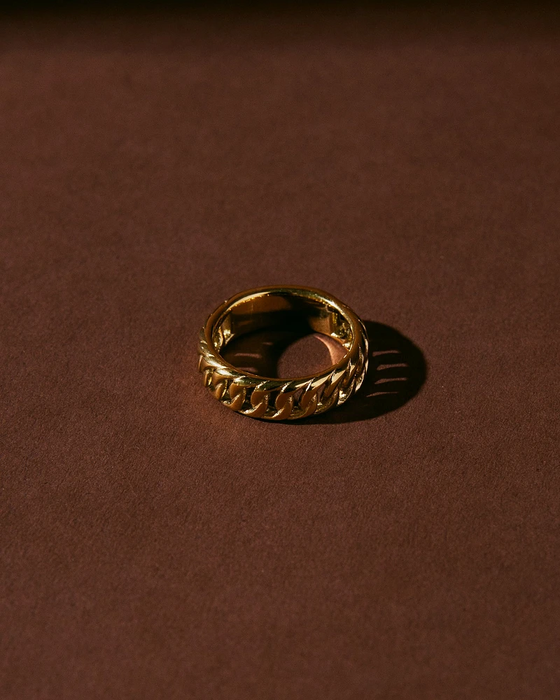 18K Plated Dane Ring