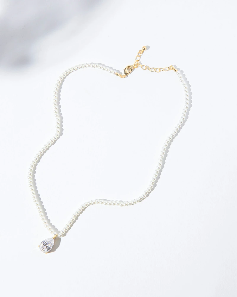 18K Plated Trellas Necklace