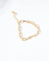 16K Plated Alessia Bracelet