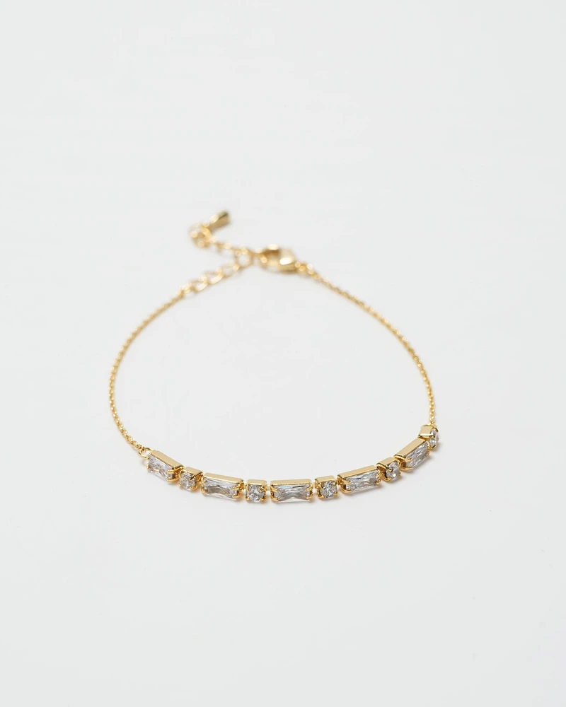 16K Plated Sparkling Bracelet