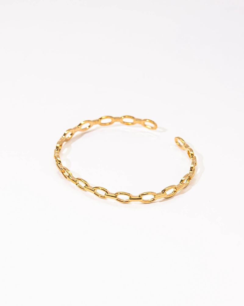 18K Plated Kamaly Cuff Bracelet