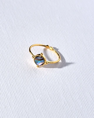 16K Plated Nau Ring