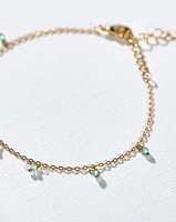 16K Plated Tiny Stones Bracelet