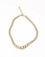 16K Plated Mia Link Necklace