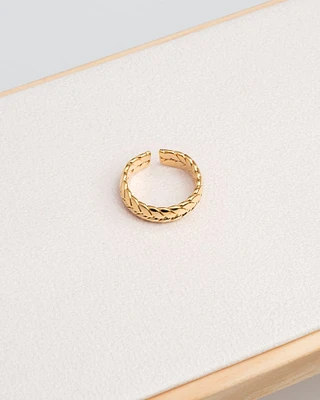 16K Plated Dianna Ring