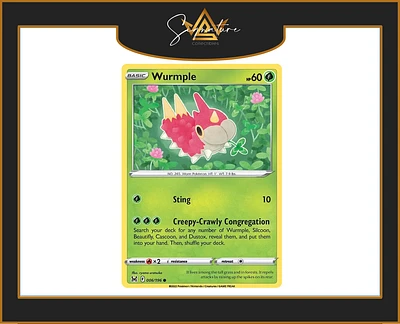 Lost Origin - 006/196 Wurmple (Common)