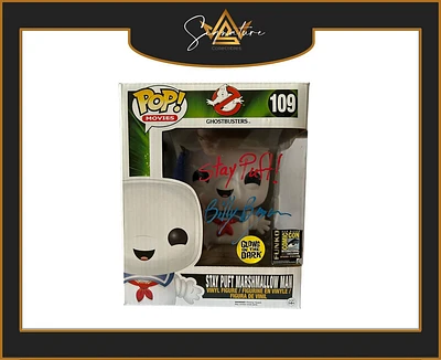 Stay Puft Marshmallow Man #109 2014 SDCC Signed by Billy Bryan *Damaged*