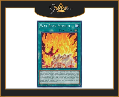 Yu-Gi-Oh! - War Rock Medium DIFO-EN065 - Dimension Force 1st Edition