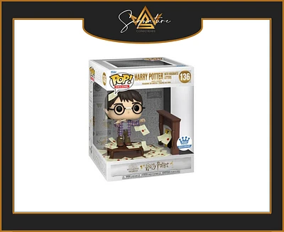 Harry Potter with Hogwarts Letters #136 Funko Shop Exclusive Damaged