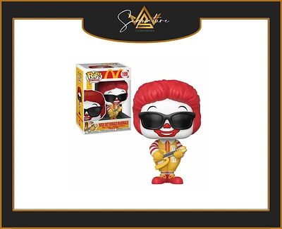 Ad Icons - Rock Out Ronald McDonald #109