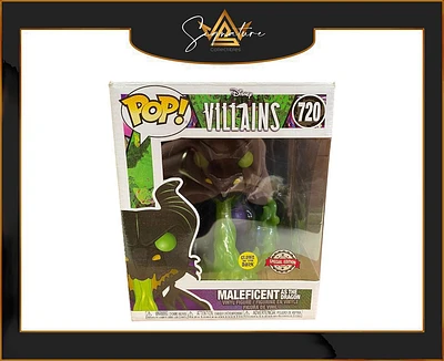 Damaged Box - Maleficent as the Dragon GITD Special Edition Sticker #720