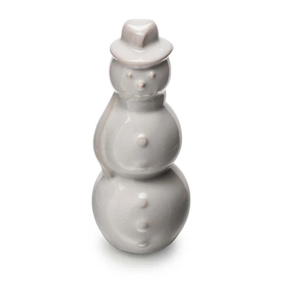 Vermont Pottery Snowman in Gift Box - L