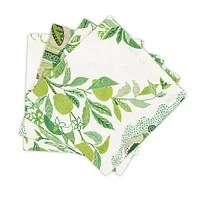 Citrus Garden Linen Napkins - Set of 4