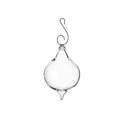 Finial Clear Ornament