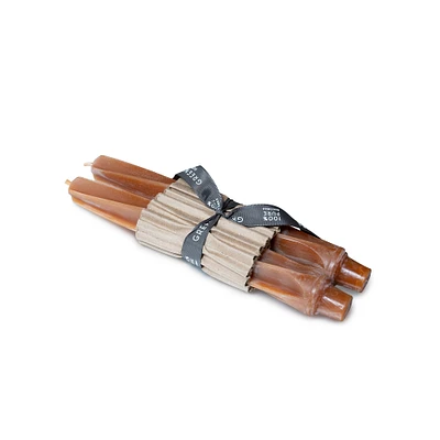 Terracotta Twist Taper Candle Set - 9 Inch