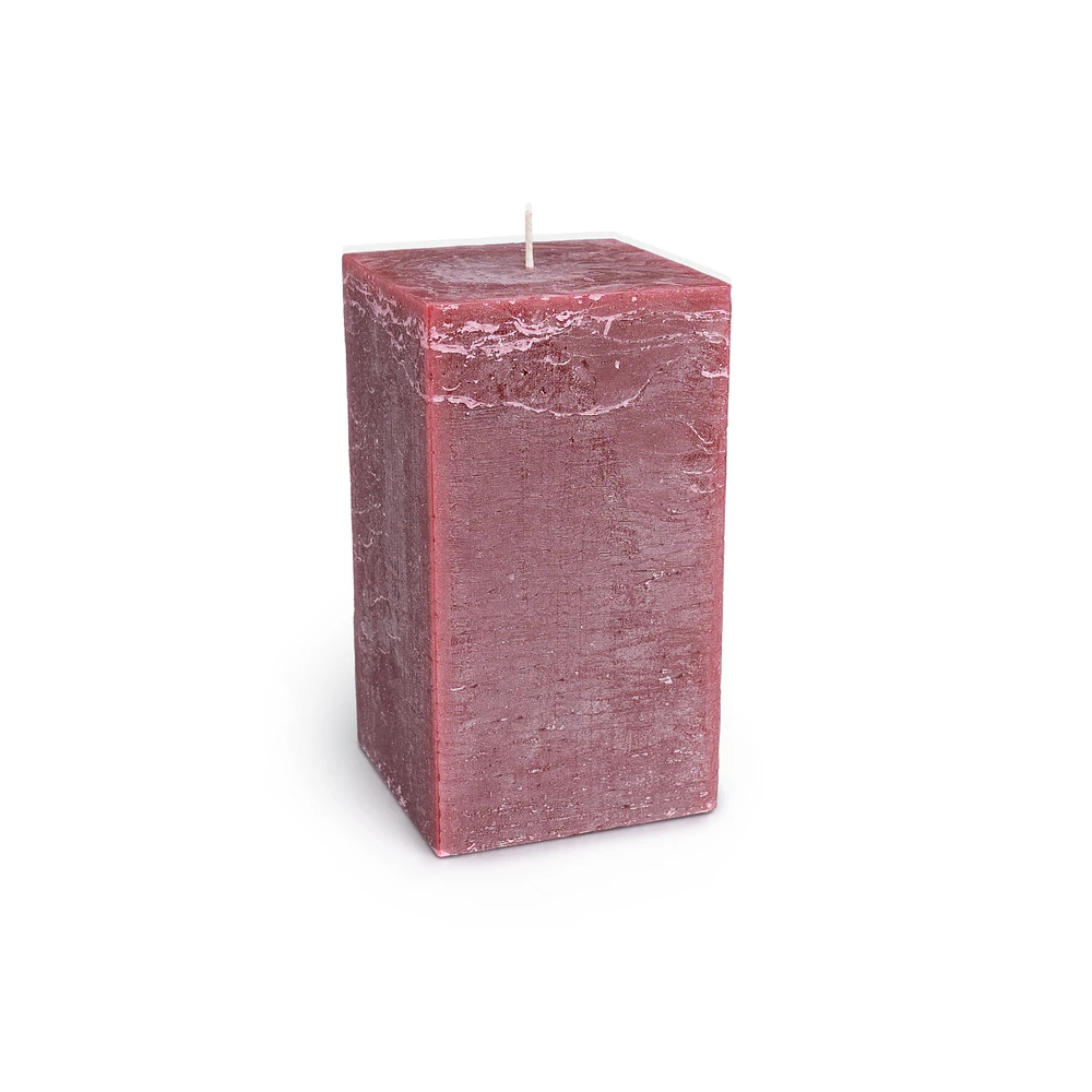 Berry Square Pillar Candle